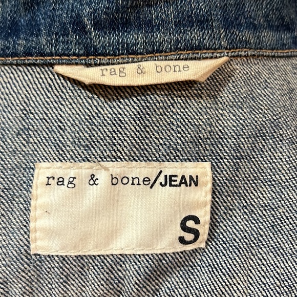 Rag & Bone Jackets Leather Sleeves Jacket - Picture 4 of 6